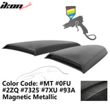 2015-2023 Mustang R Style Side Quarter Window Louver PU Painted