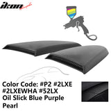 2015-2023 Mustang R Style Side Quarter Window Louver PU Painted