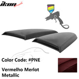 2015-2023 Mustang R Style Side Quarter Window Louver PU Painted