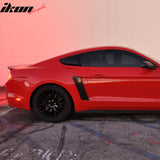2015-2023 Mustang R Style Side Quarter Window Louver PU Painted