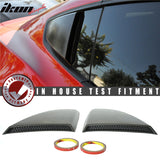 2015-2023 Mustang R Style Side Quarter Window Louver PU Painted