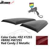 2015-2023 Mustang R Style Side Quarter Window Louver PU Painted