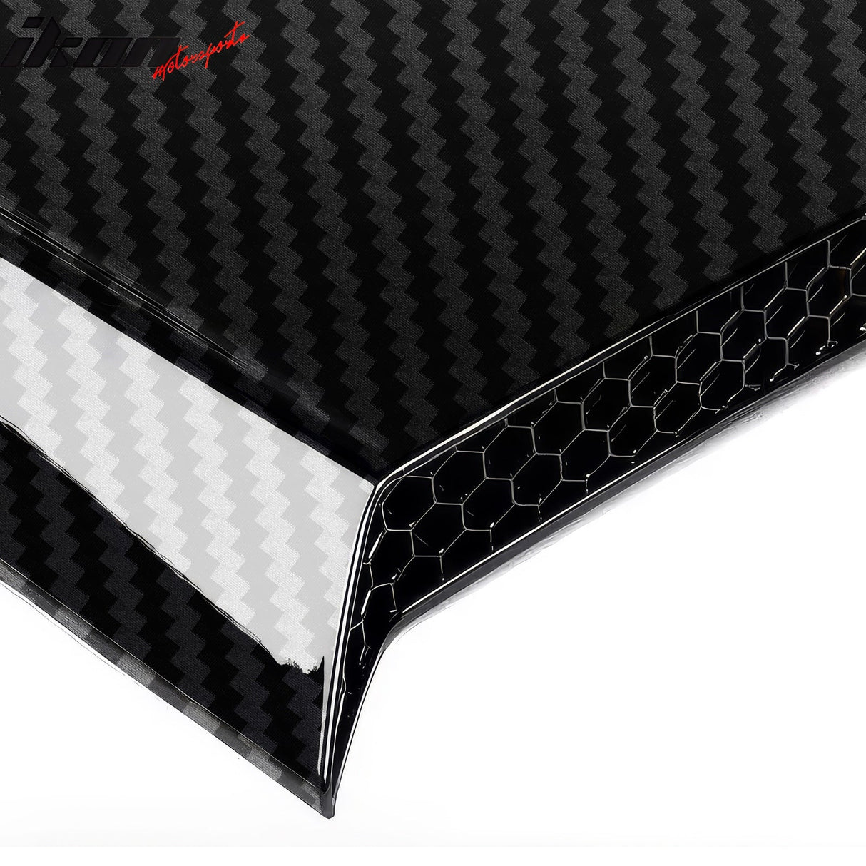 2024-2025 Ford Mustang V 2DR Carbon Fiber Print Side Window Louver ABS
