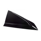 2024-2025 Ford Mustang 2DR V Style Gloss Black Side Window Louvers ABS