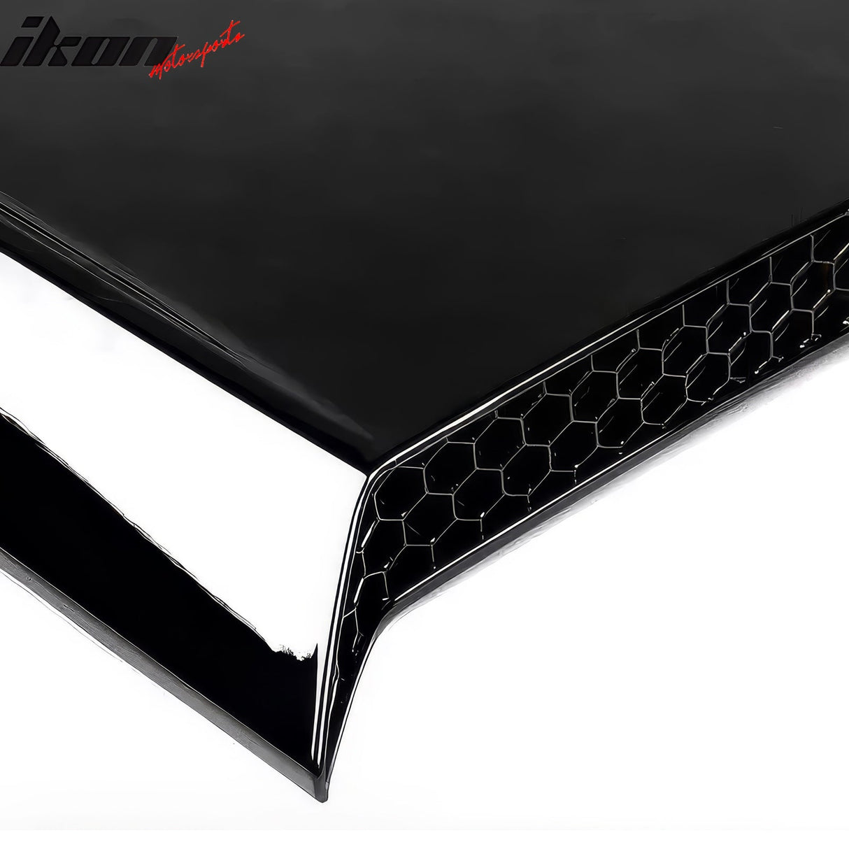 2024-2025 Ford Mustang 2DR V Style Gloss Black Side Window Louvers ABS