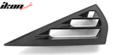 2021-2023 Ford Mustang Mach-E Window Louvers 3 Vent PC Painted