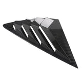 2023-2025 Honda Accord IKON Black Rear Quarter Window Louver ABS