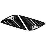 2023-2025 Honda Accord IKON Black Rear Quarter Window Louver ABS