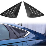 2023-2025 Honda Accord IKON Black Rear Quarter Window Louver ABS