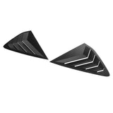 2023-2025 Honda Accord IKON Black Rear Quarter Window Louver ABS