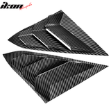 2016-2021 Honda Civic Sedan Carbon Fiber Print Side Window Louver