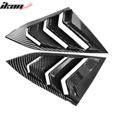 2016-2021 Honda Civic Sedan Carbon Fiber Print Side Window Louver