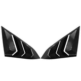 2016-2021 Honda Civic Sedan Gloss Black Rear Side Window Louver