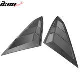 2016-2021 Honda Civic Sedan Unpainted Side Quarter Window Louvers ABS