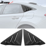 2022-2023 Honda Civic 11th Gen 4DR Sedan Side Window Louver Vent ABS