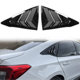 2022-2023 Honda Civic 11th Gen 4DR Sedan Side Window Louver Vent ABS