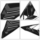 2022-2023 Honda Civic 11th Gen 4DR Sedan Side Window Louver Vent ABS