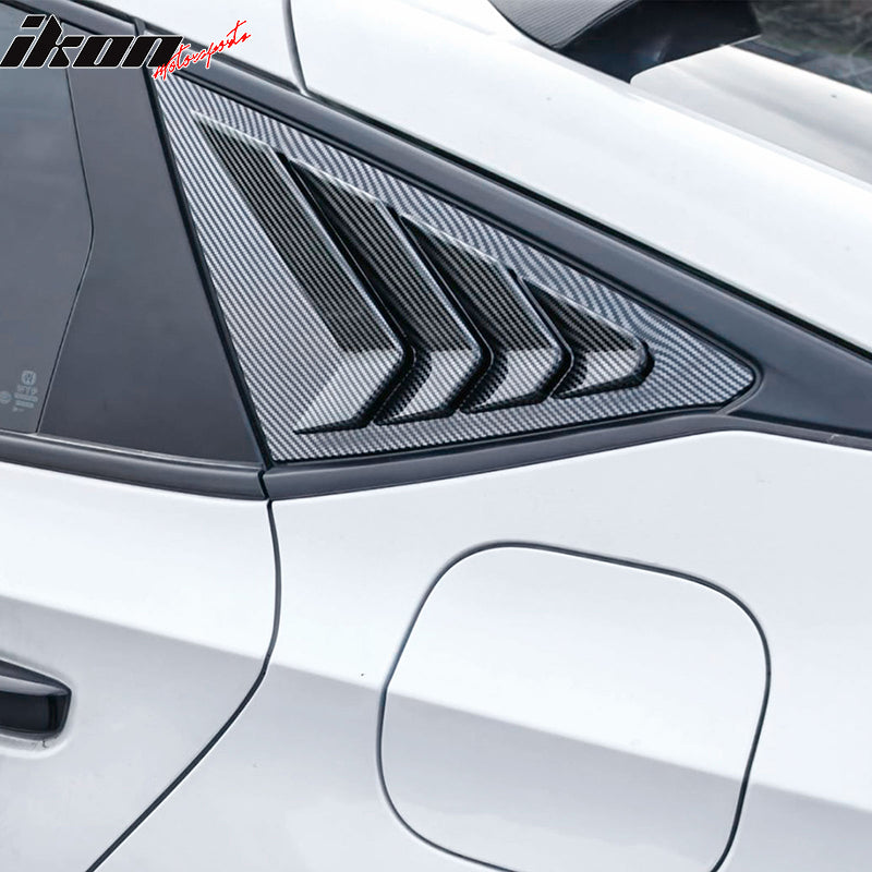 2020-2023 Honda Civic Hatchback 2PCS Side Window Louvers