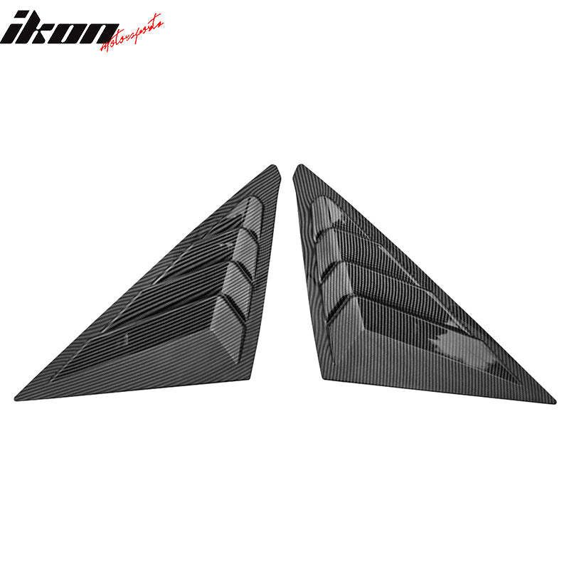2020-2023 Honda Civic Hatchback 2PCS Side Window Louvers