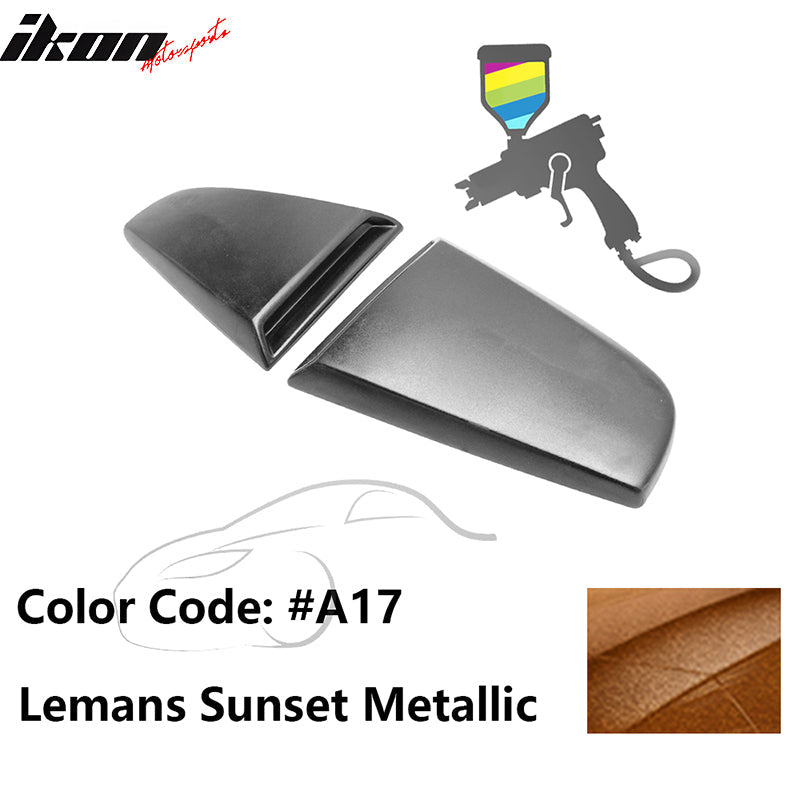 2003-2008 Nissan 350Z Coupe XE Window Louver PU