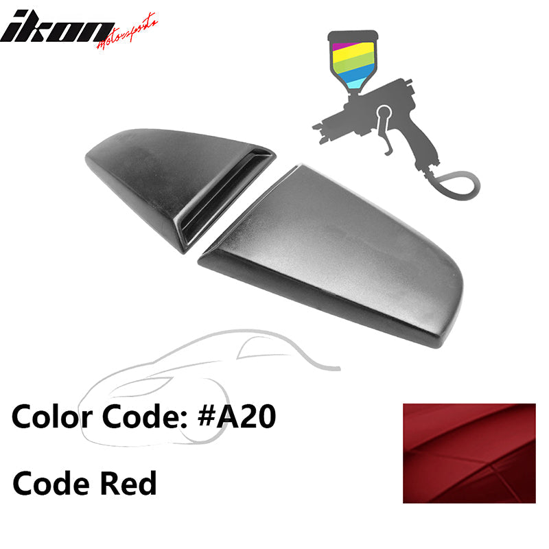 2003-2008 Nissan 350Z Coupe XE Window Louver PU