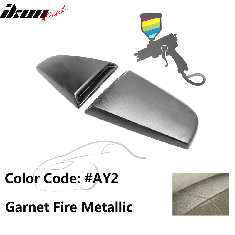 2003-2008 Nissan 350Z Coupe XE Window Louver PU