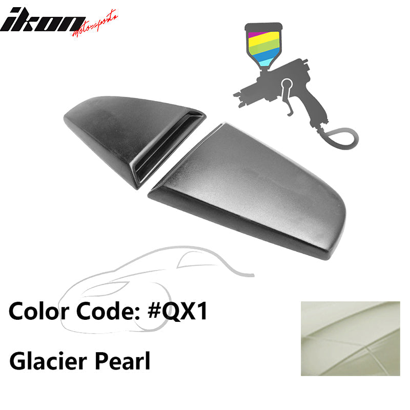 2003-2008 Nissan 350Z Coupe XE Window Louver PU