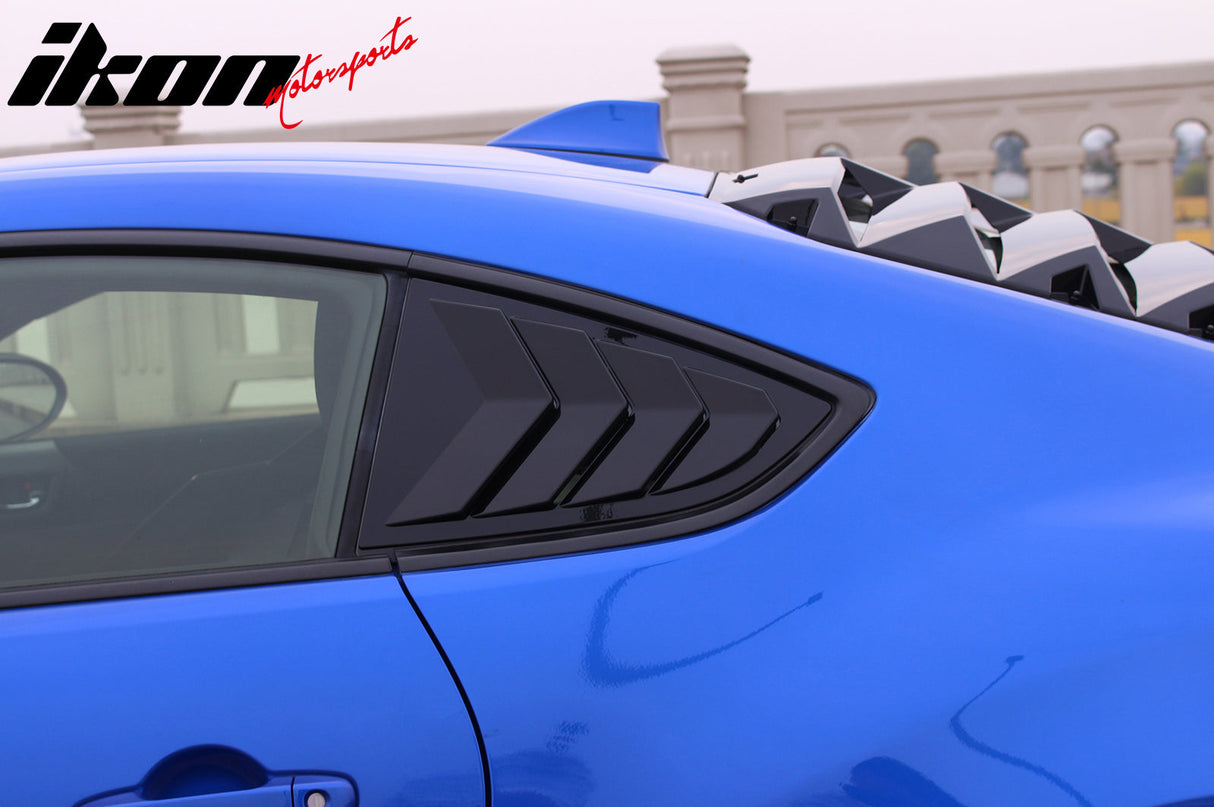 2022-2025 Subaru BRZ Toyota GR86 Side Window Louver