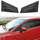 2015-2021 Subaru WRX STI Matte Black Window Louver - ABS