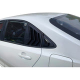 2020-2022 Toyota Corolla IKON Style Side Window Louver Visor Guard ABS