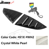 2022-2025 Subaru BRZ Toyota GR86 2DR IKON Style Window Louver PC