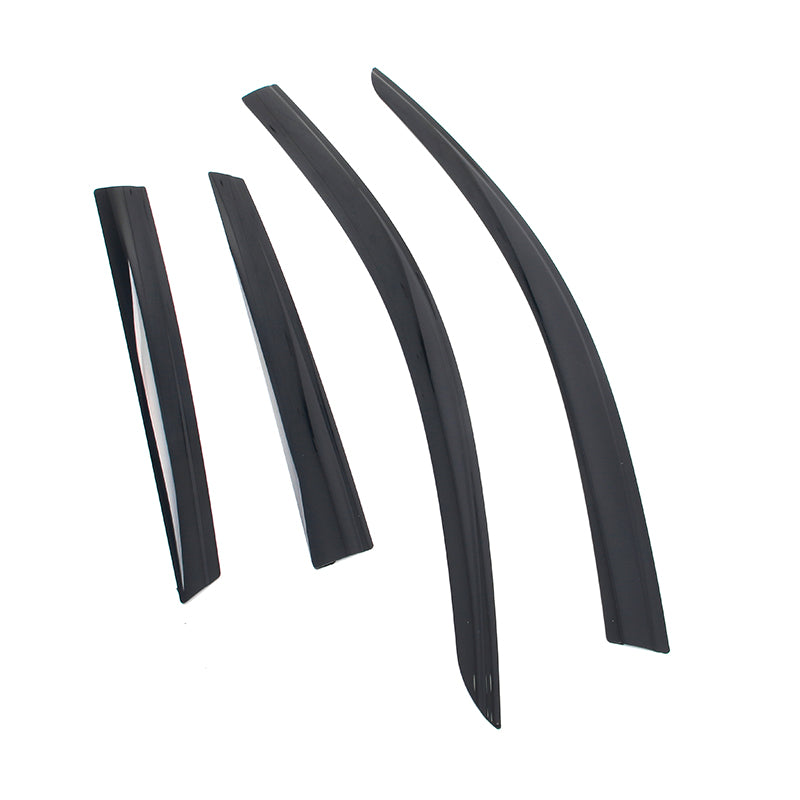 Window Visors Guards for Audi Q3 2019-2025 Low Profile Style Tape-On Smoke