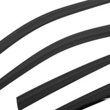 Window Visors for Audi Q5 & SQ5 2018-2024 Low Profile Style Tape-On Smoke