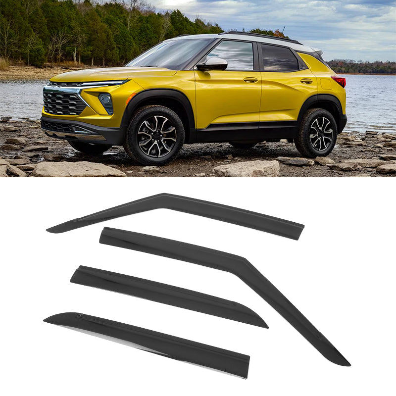 Window Visors for Chevy Trailblazer 2021-2026 Low Profile Style Tape-On