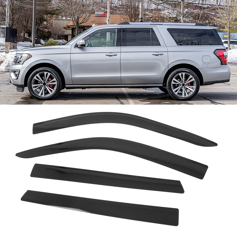 Window Visors for Ford Expedition & Lincoln Navigator 2018-2026 Low Profile