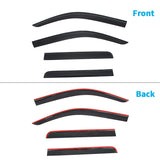 Window Visors for Ford Maverick 2022-2026 Low Profile Style Tape-On Smoke
