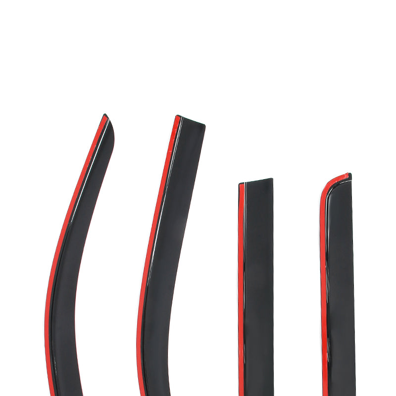 Window Visors for Ford Maverick 2022-2026 Low Profile Style Tape-On Smoke