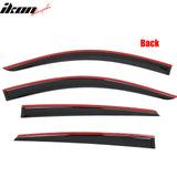 2021-2024 Ford Mustang Mach-E Low Profile Style Tape on Window Visors