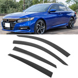 Window Visors for Honda Accord Sedan 2018-2026 Low Profile Style Tape-On