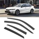 Window Visors for Honda Civic Sedan 2022-2026 Low Profile Style Tape-On