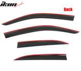 2019-2025 Lexus UX-Series Low Profile Style Tape on Window Visors
