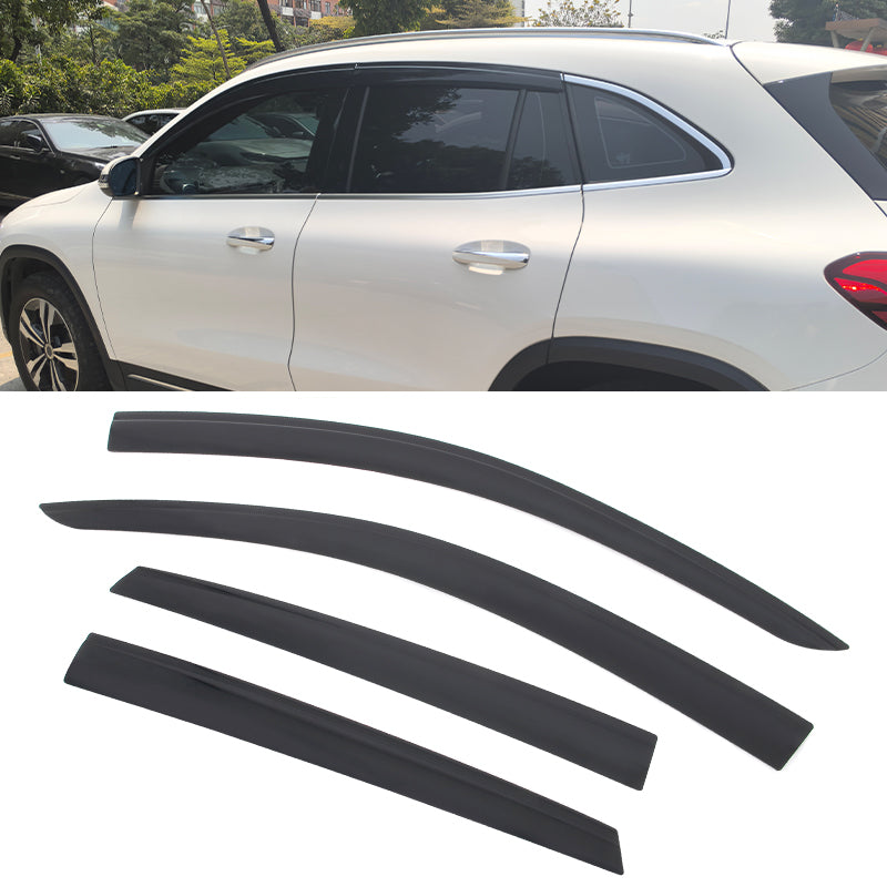 Window Visors for Benz H247 GLA-Class 2021-2026 Low Profile Style Tape-On