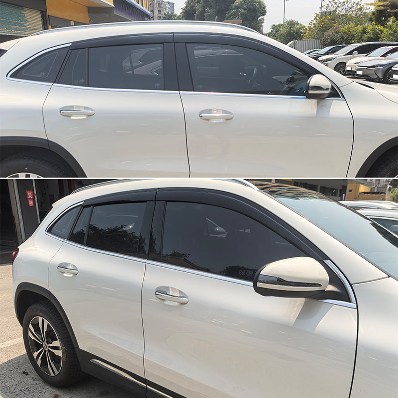 Window Visors for Benz H247 GLA-Class 2021-2026 Low Profile Style Tape-On