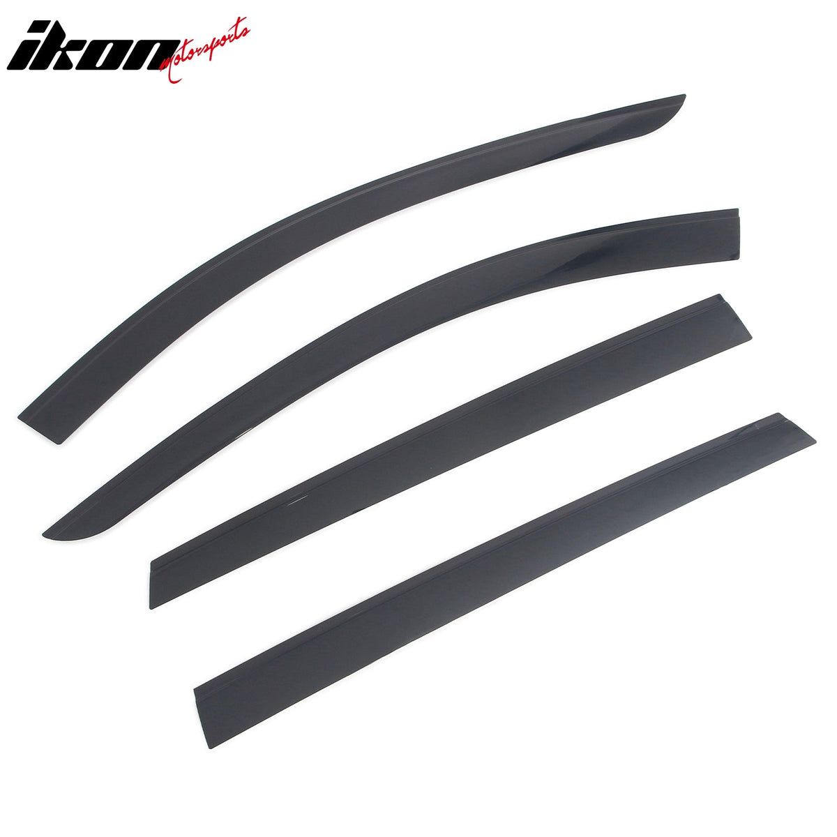2025-2026 Mazda CX-70 & 2024-2026 CX-90 Tape-on Window Visors Sun Shades Vent Rain Guards Deflectors Low Profile Style Acrylic Smoke/Tinted 4PCS