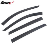 2025-2026 Mazda CX-70 & 2024-2026 CX-90 Tape-on Window Visors Sun Shades Vent Rain Guards Deflectors Low Profile Style Acrylic Smoke/Tinted 4PCS