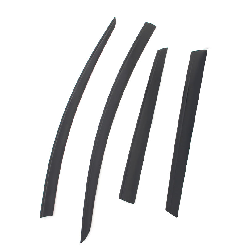 Window Visors for Nissan Murano 2015-2024 Low Profile Style Tape-On Smoke