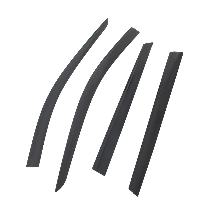 Window Visors for Nissan Rogue 2014-2020 Low Profile Style Tape-On Smoke