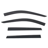 Window Visors for Nissan Rogue 2014-2020 Low Profile Style Tape-On Smoke