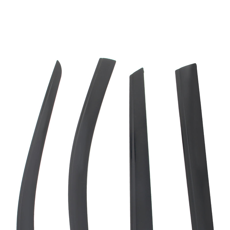 Window Visors for Nissan Rogue 2014-2020 Low Profile Style Tape-On Smoke