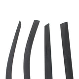 Window Visors for Nissan Rogue 2014-2020 Low Profile Style Tape-On Smoke